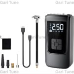 Portable Air Compressor for Car Tires – Car Air Pump MX-AC01 Tire inflator With Power Bank - Image 4