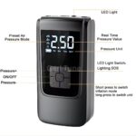 Portable Air Compressor for Car Tires – Car Air Pump MX-AC01 Tire inflator With Power Bank - Image 3
