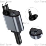 120w 4 In 1 Design Car Mobile Charger - Image 2