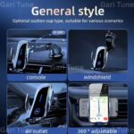 Car Wireless Charging Ambient Light  Phone Holder - Image 3