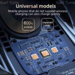 Car Wireless Charging Ambient Light  Phone Holder - Image 4
