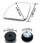 Triangle Flat lower Blind Spot Mirror - Image 4