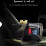 Yesido VC04 Car PortableMultifunctional Wireless Air Pump Inflator Pump -(4000mAh) - Image 4