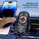 Car wireless Vent Mount Magnetic Fast Charger 15W
