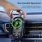 Car wireless Vent Mount Magnetic Fast Charger 15W - Image 2