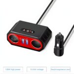 Car Cigarette Lighter Adapter Dual USB LED Fast Charger - Image 3