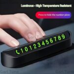 Car Temporary Parking Phone Number Plate
