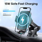 JOYROOM JR-ZS245 Car Dashboard 15W Wireless Charger Phone Holder