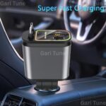 Car Roof Starlight 4 In 1 Retractable 66w Car Charger Dual Type-C Fast Adapter - Image 3