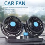 360 Degree Rotating Car Dashboard  Electric Cooling Fan