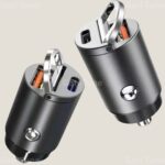 100W Mini USB Pugan Car Fast Charger - Image 2