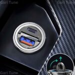 100W Mini USB Pugan Car Fast Charger - Image 3