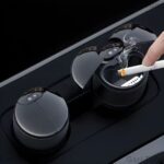 Car Smart Sensor  Cup Holder Ashtray Supports Infrared Induction USB - Image 2