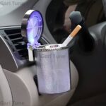 RGB  Lighting  Car Ashtray with LED Light