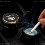 Toyota Logo Car Ashtray with LED Light