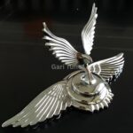 Gold Metal Eagle Flying Car bonnet Logo - Image 3