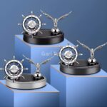 Solar powered flying eagle Boat Shape Aromatherapy Car Air Freshener - Image 3