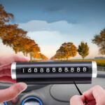 Car Phone Number Plate Roller Parking Mobile number - Image 2