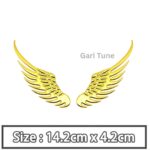 Metal Wing Emblem 3D Stickers(1pair) - Image 4