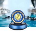 Gold Coin Shape Solar Car Air Fresheners - Image 5