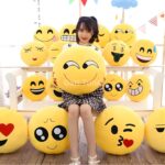 Emoji Smiley Face Super Cute Soft Plush Pillow
