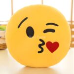 Emoji Smiley Face Super Cute Soft Plush Pillow - Image 3