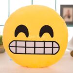Emoji Smiley Face Super Cute Soft Plush Pillow - Image 6
