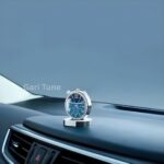Car Clock With Air Freshener Dashboard Showpiece - Image 2