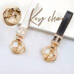 Luxury Designer Style H Keychain key Ring