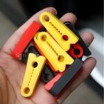 Silicone Car Door Shock Absorber & Anti-Noise Pad (4pcs) - Image 4