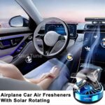 COXPEI Solar Powered Helicopter Car Perfume & Air Freshene - Image 3