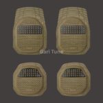Car Universal Foil Style Floor Mat (5Pcs Set) - Image 8