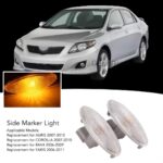Ultra-Bright Car Side Indicator Light Cover 2Pcs – Sleek Look and Superior Visibility-(1 Pcs)