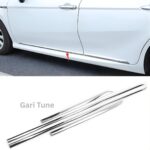 4pcs chrome Car side door universal body Decorative molding cover