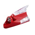 Universal LED Colorful Light  Car Wind Powered Shark Antenna - Image 4