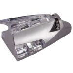 Universal LED Colorful Light  Car Wind Powered Shark Antenna - Image 3