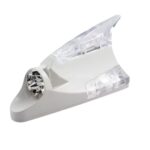 Universal LED Colorful Light  Car Wind Powered Shark Antenna - Image 2