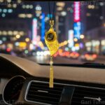 Allahu Hanging chain With Air Freshener