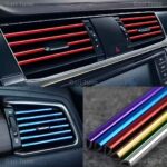 Car Air Conditioner Decoration Vent Strip 20 cm(10 Pcs)