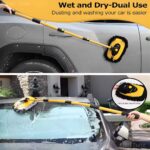 Car Wash and Cleaning Long Handle Brush - Image 3
