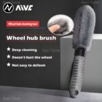 Car Wheel Hub  Tire Cleaning Brush - Image 3