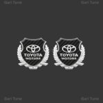 3D Car Body Trunk Sticker Emblem Badge-2 PCS - Image 2