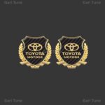 3D Car Body Trunk Sticker Emblem Badge-2 PCS - Image 3