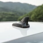 Car Carbon Fiber Shark Antenna Cover - Image 2