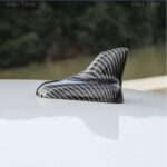 Car Carbon Fiber Shark Antenna Cover