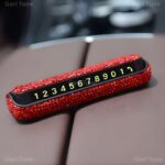 Diamond Crystal Car Temporary Parking  Number Plate