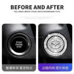 Car One-Click Engine Start Stop Switch Button Cover - Image 3