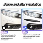 Universal Front Rear Bumper Corner Protector Guard (1Pair) - Image 2