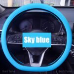 Universal Car Silicone Steering Wheel Cover - Image 5