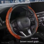 Universal Car Half Wooden Steering Wheel Cover